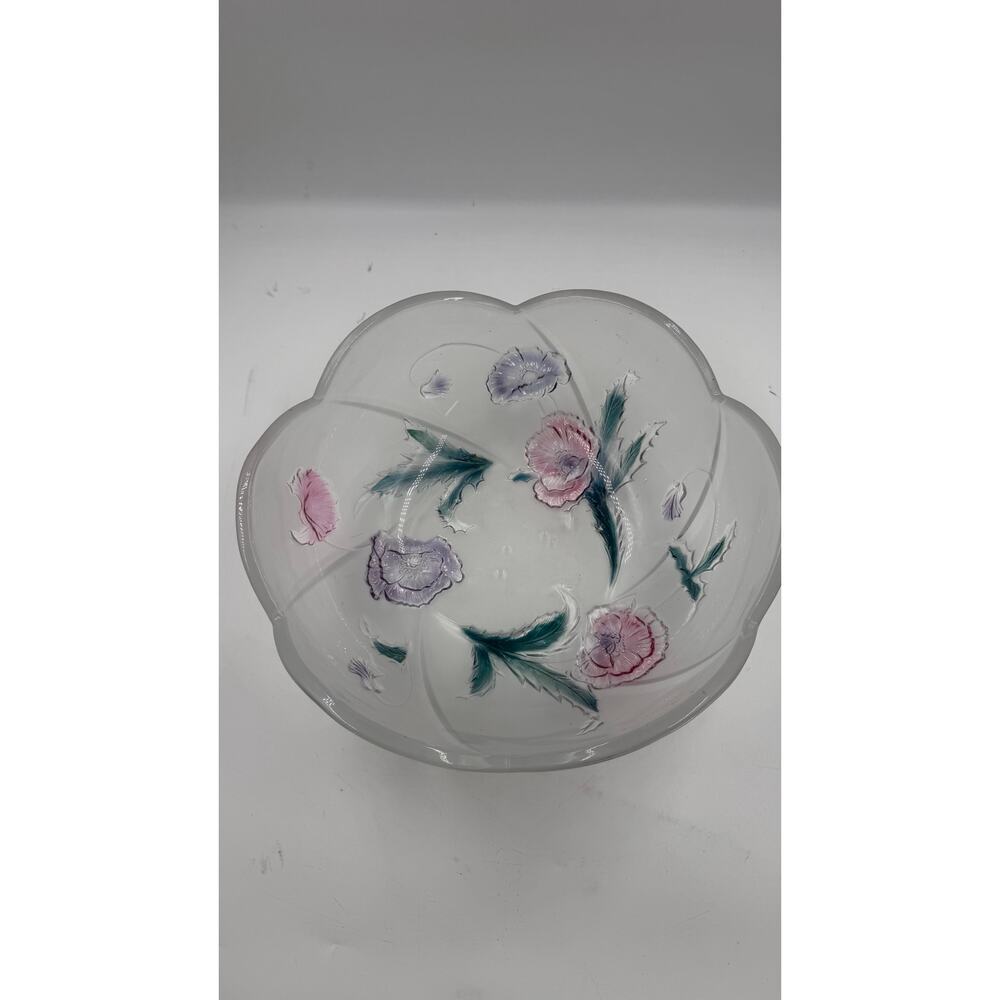 Vintage Savoir Vivre "Poppy" bowl 11 inches